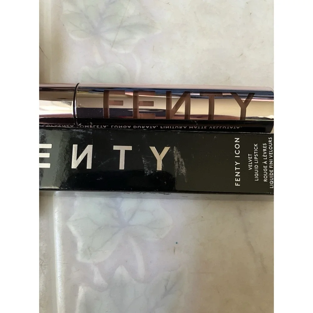 Fenty Beauty Fenty Icon Velvet Liquid Lipstick-Pow'r Thirsty- NIB Full Size 0.19